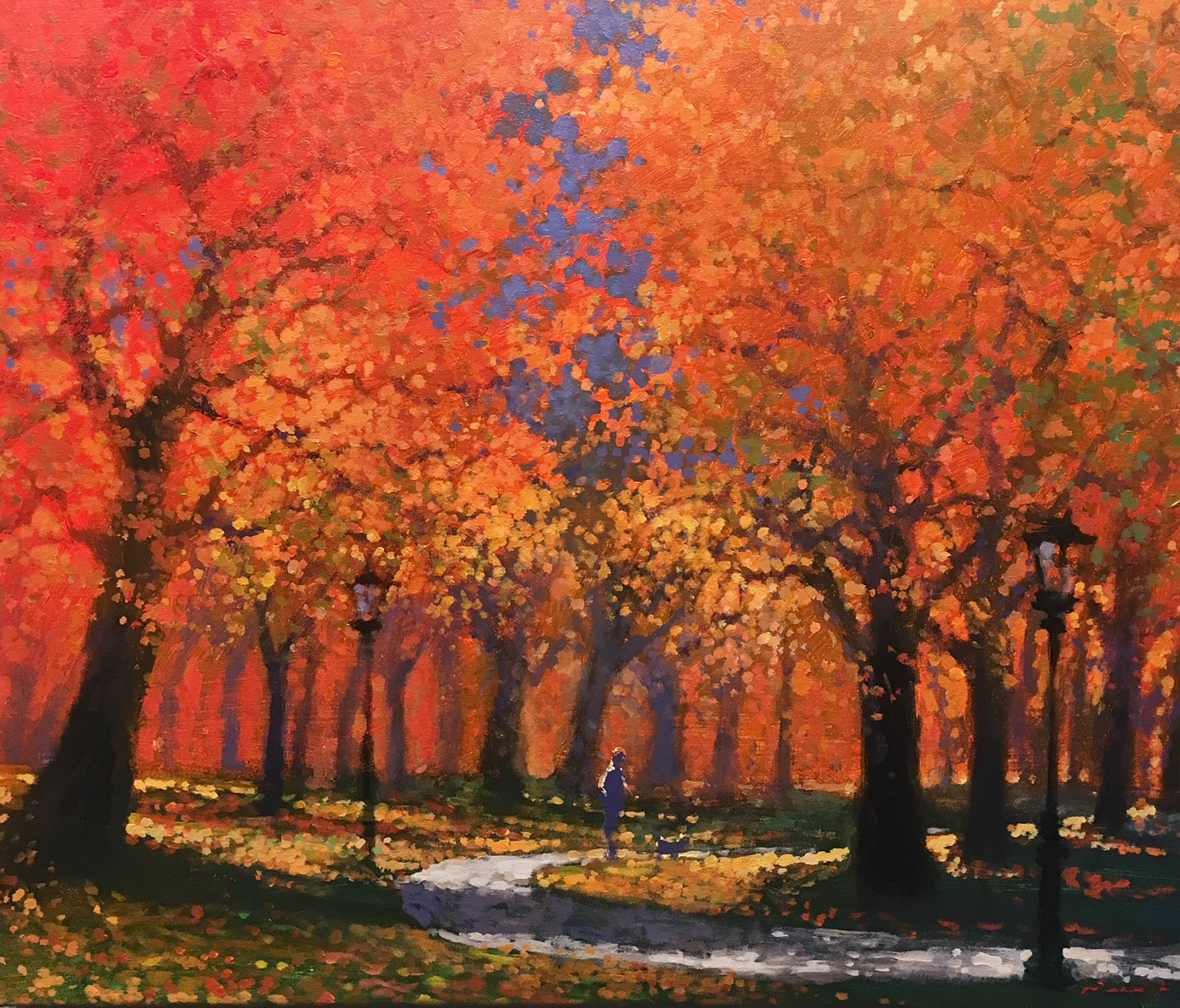 David Hinchliffe - Central Park Golden -