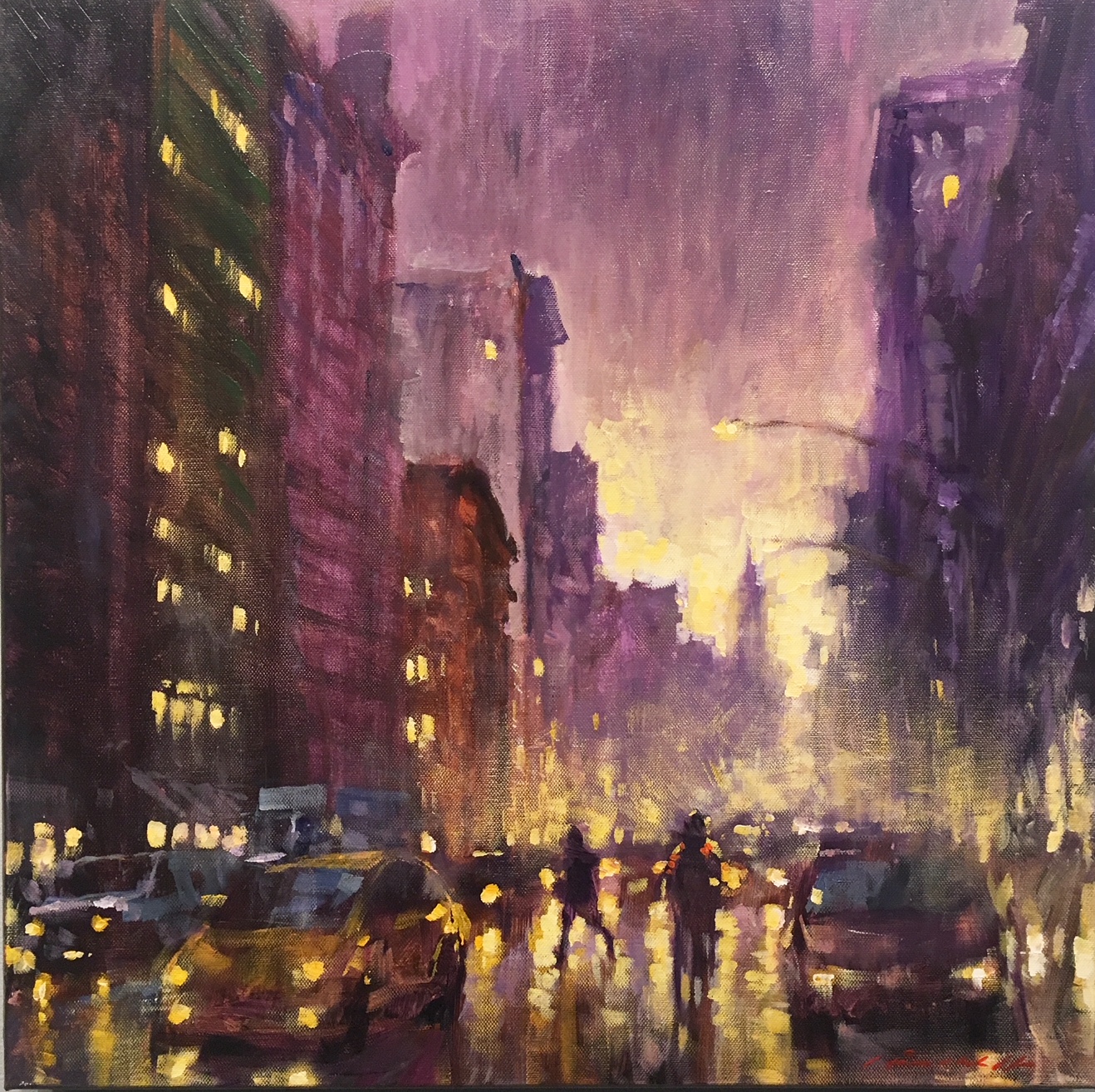 David Hinchliffe - Night Falls in the City -