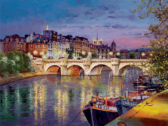 Sam Park - Twilight At Pont Neuf