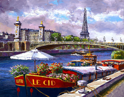 Sam Park - Along the Seine - Treasures III Suite