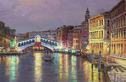 Sam Park - Rialto Bridge I #P2085 -SOLD