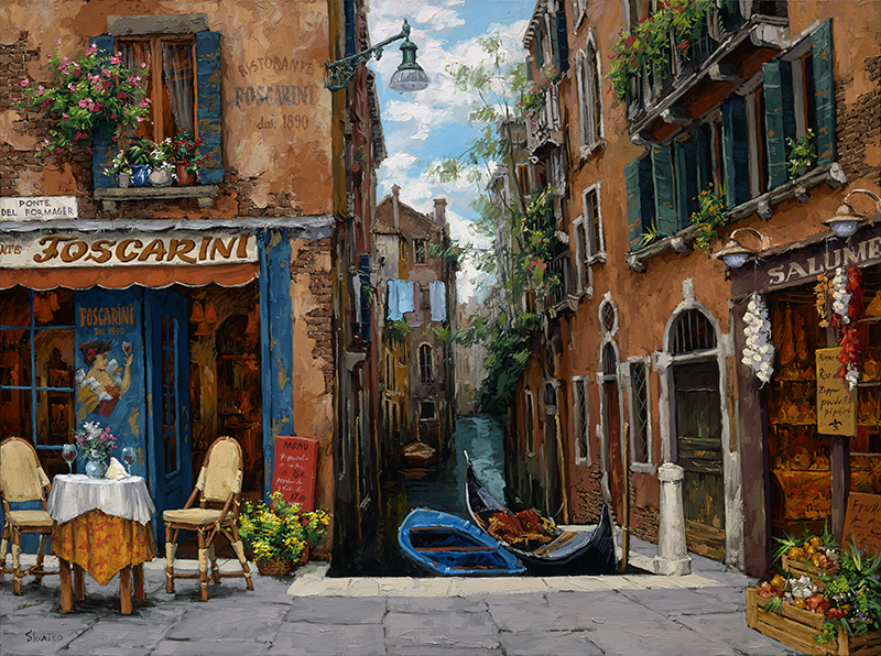 Viktor Shvaiko - Venice in Bloom